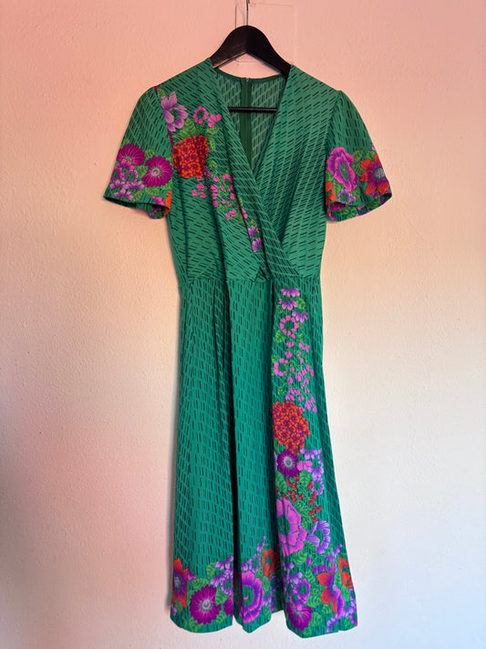 Vestido 70s Esmeralda
