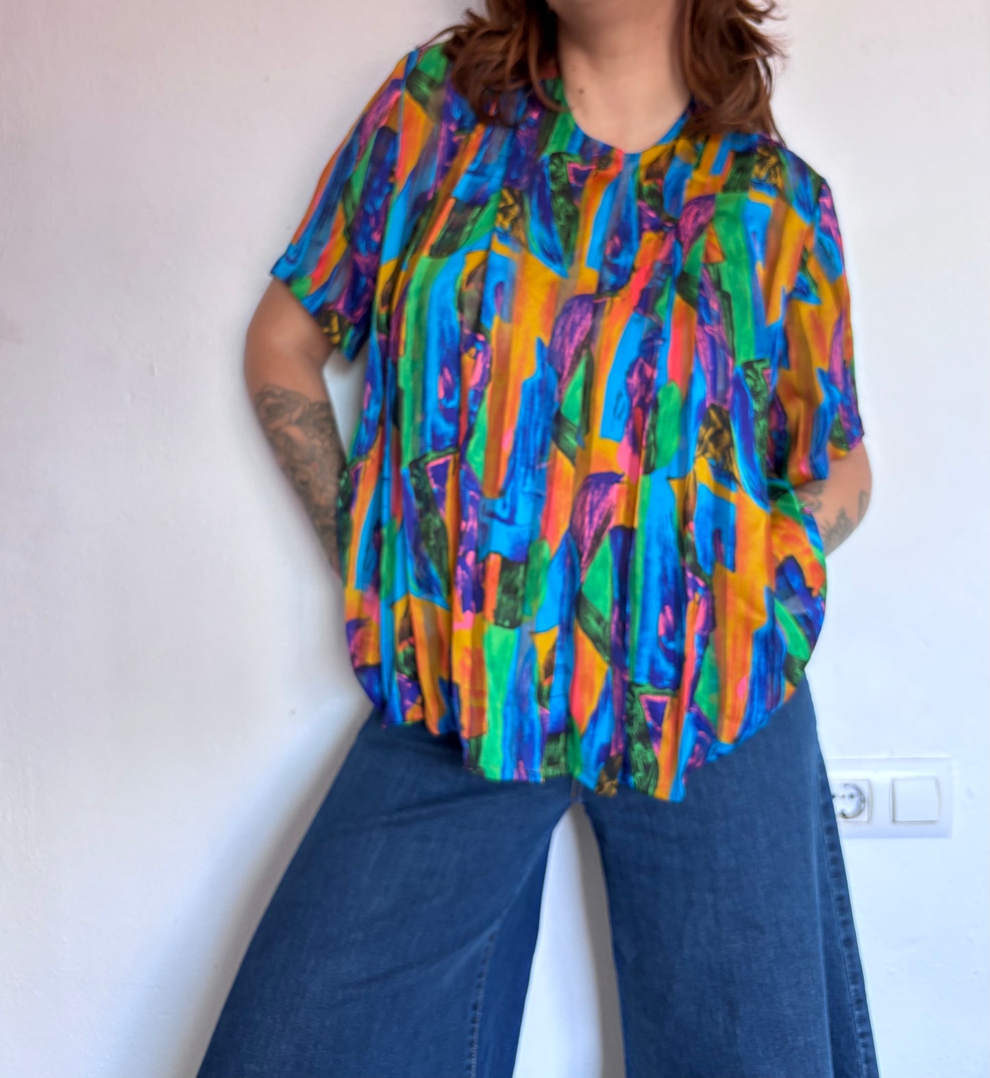 Camisa 80s Acuarela