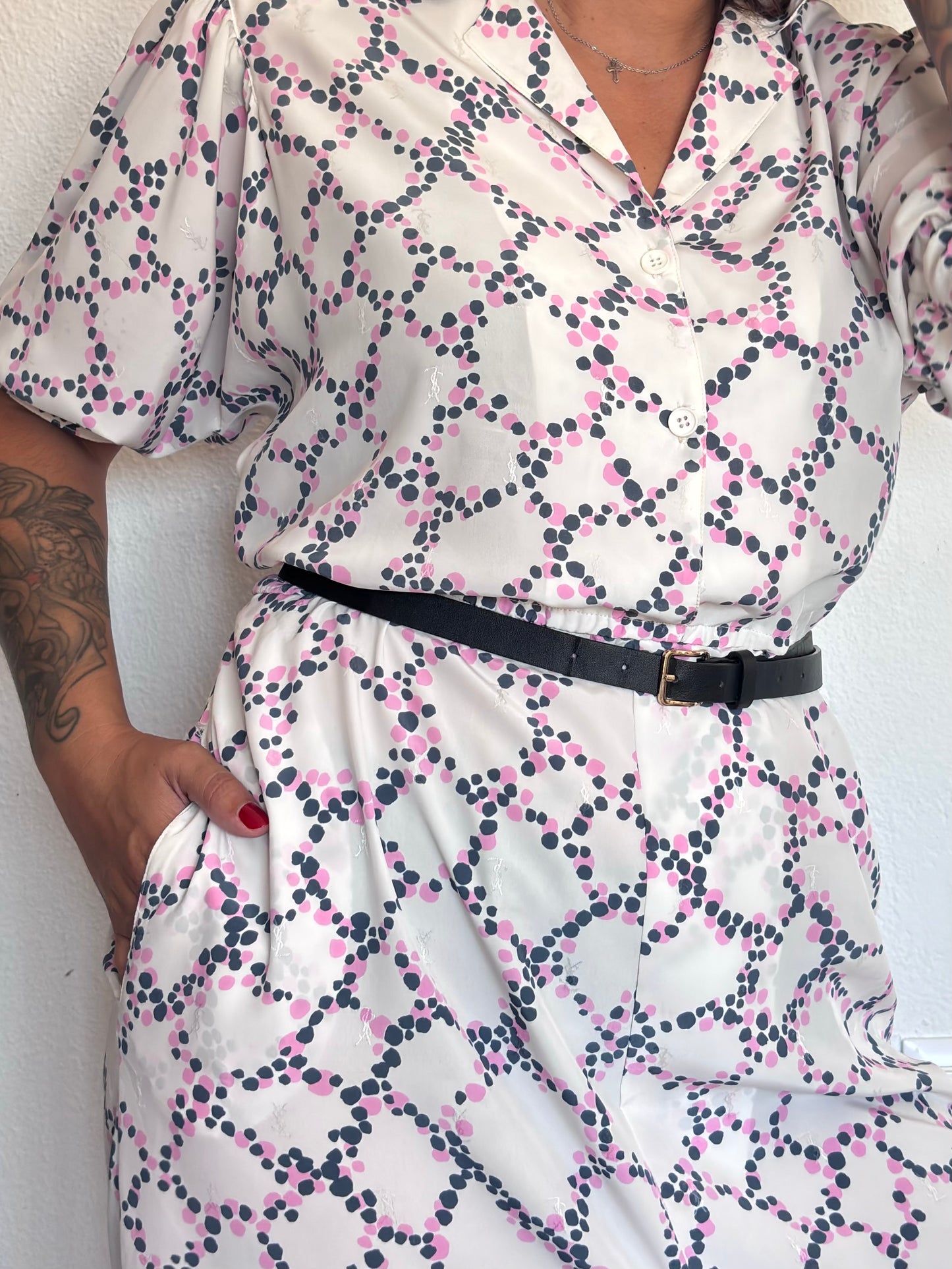 Vestido Vintage Yves Saint Laurent