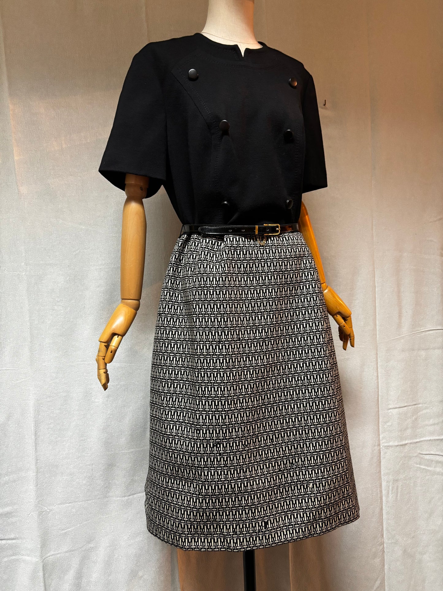 Vestido 60s Space Age Del Mod