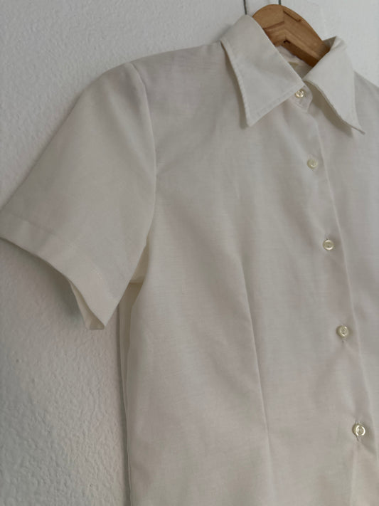 Camisa 70s Blanca