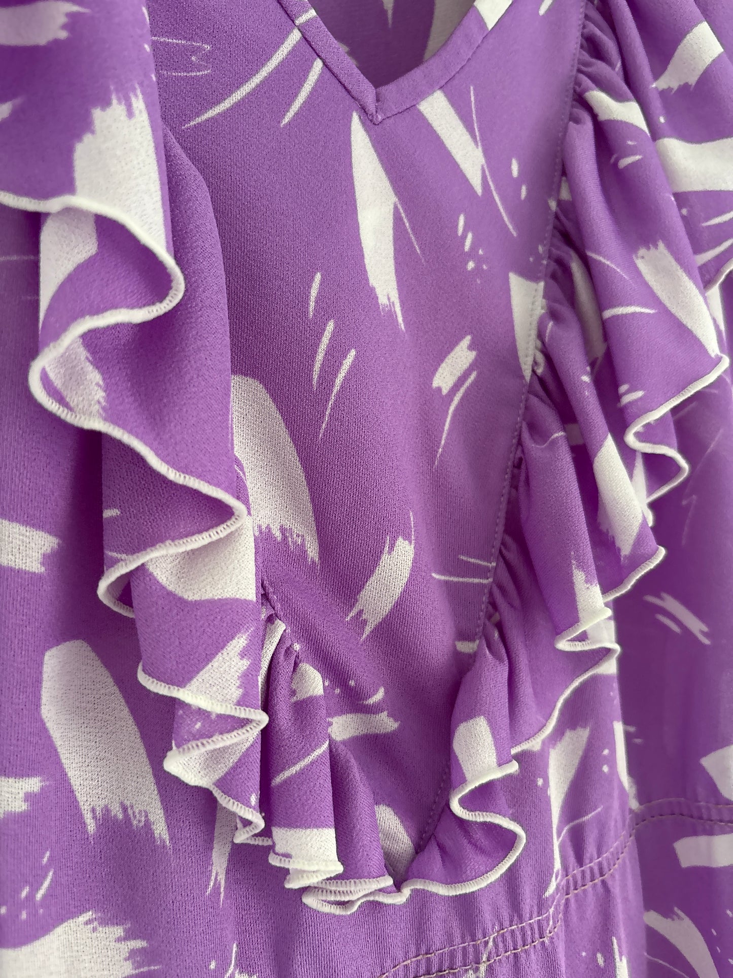 Vestido 1970 Ráfagas