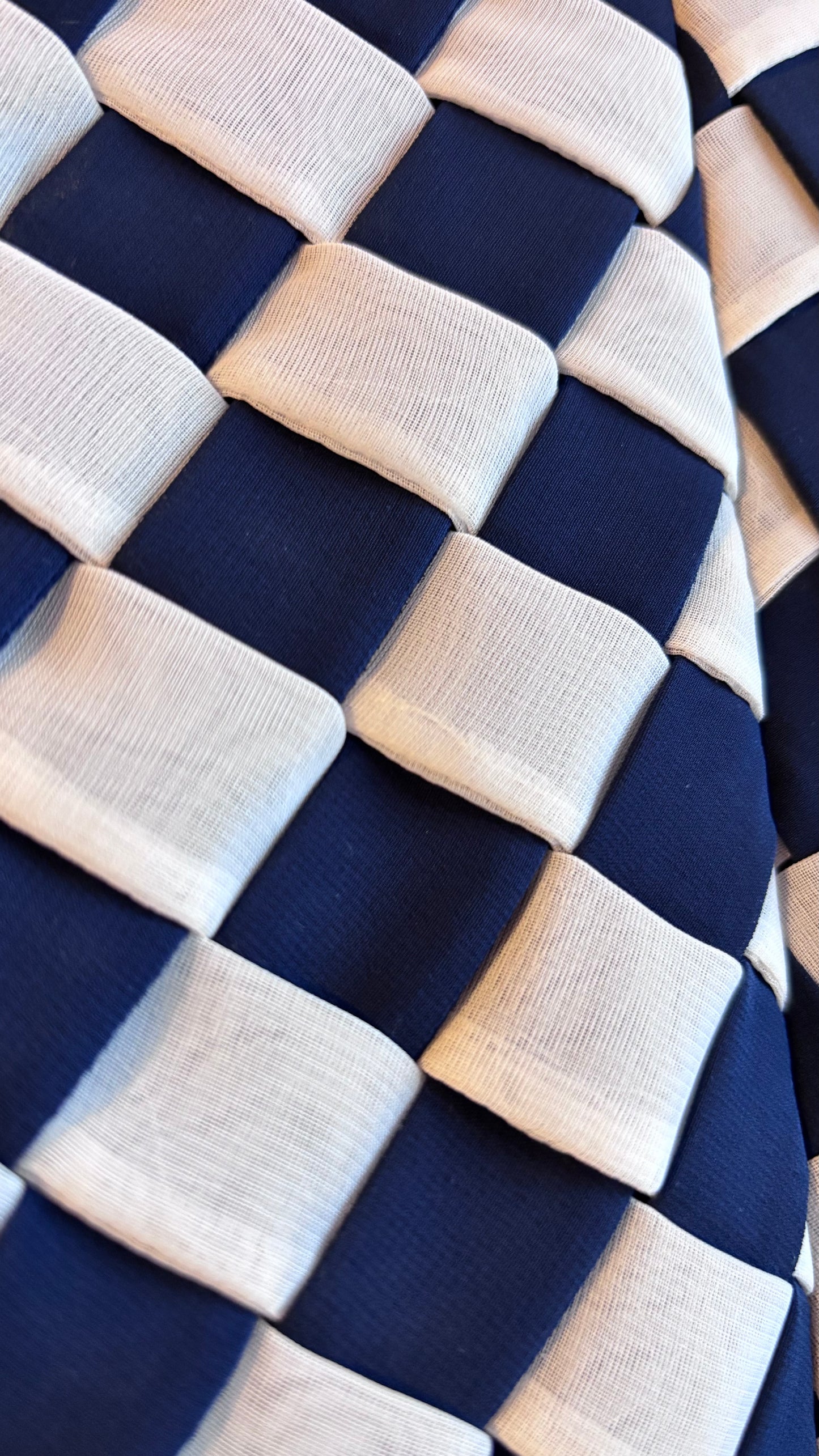 Chaqueta 70s Blue Chess