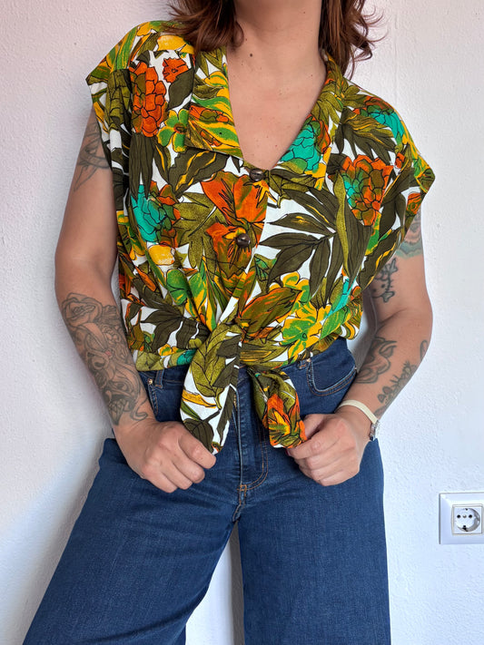 Camisa 80s Tropika