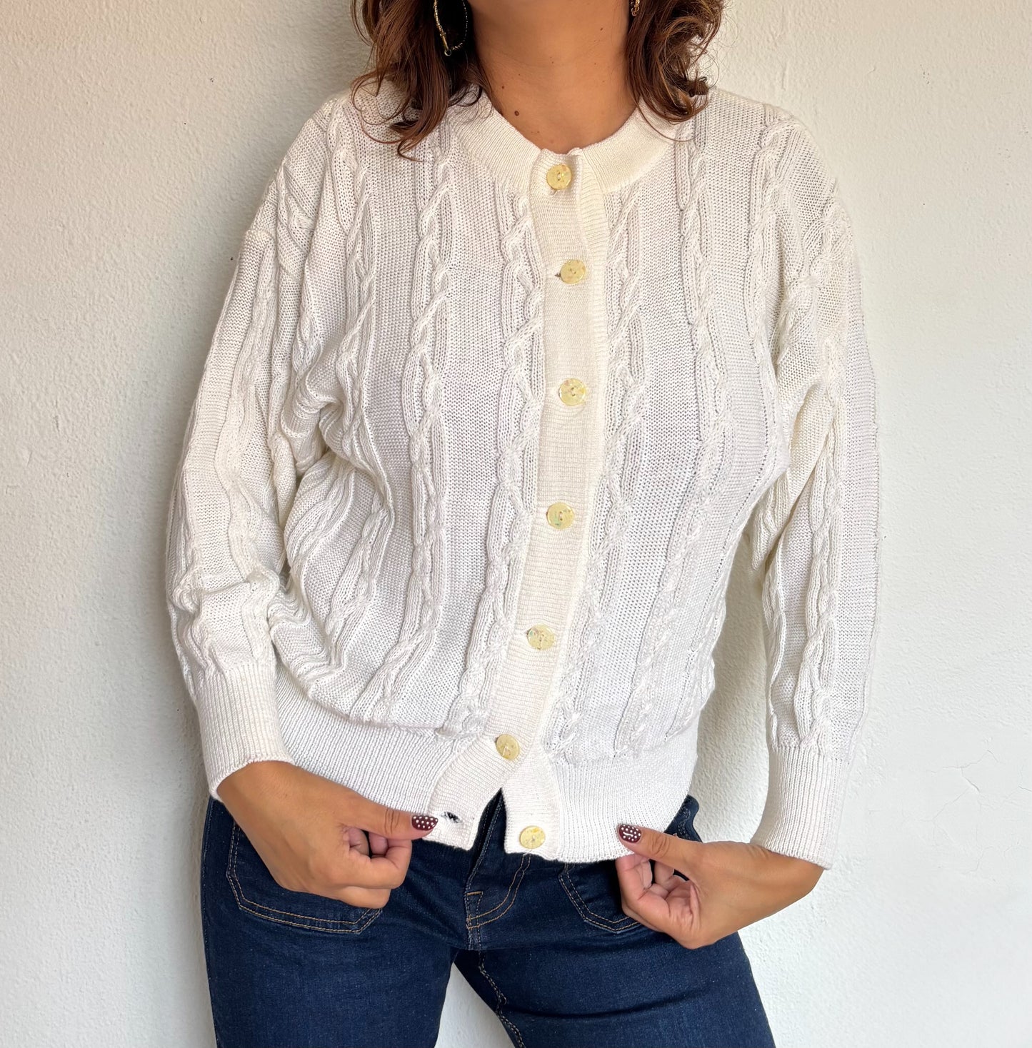 Cárdigan 80s Yakeli