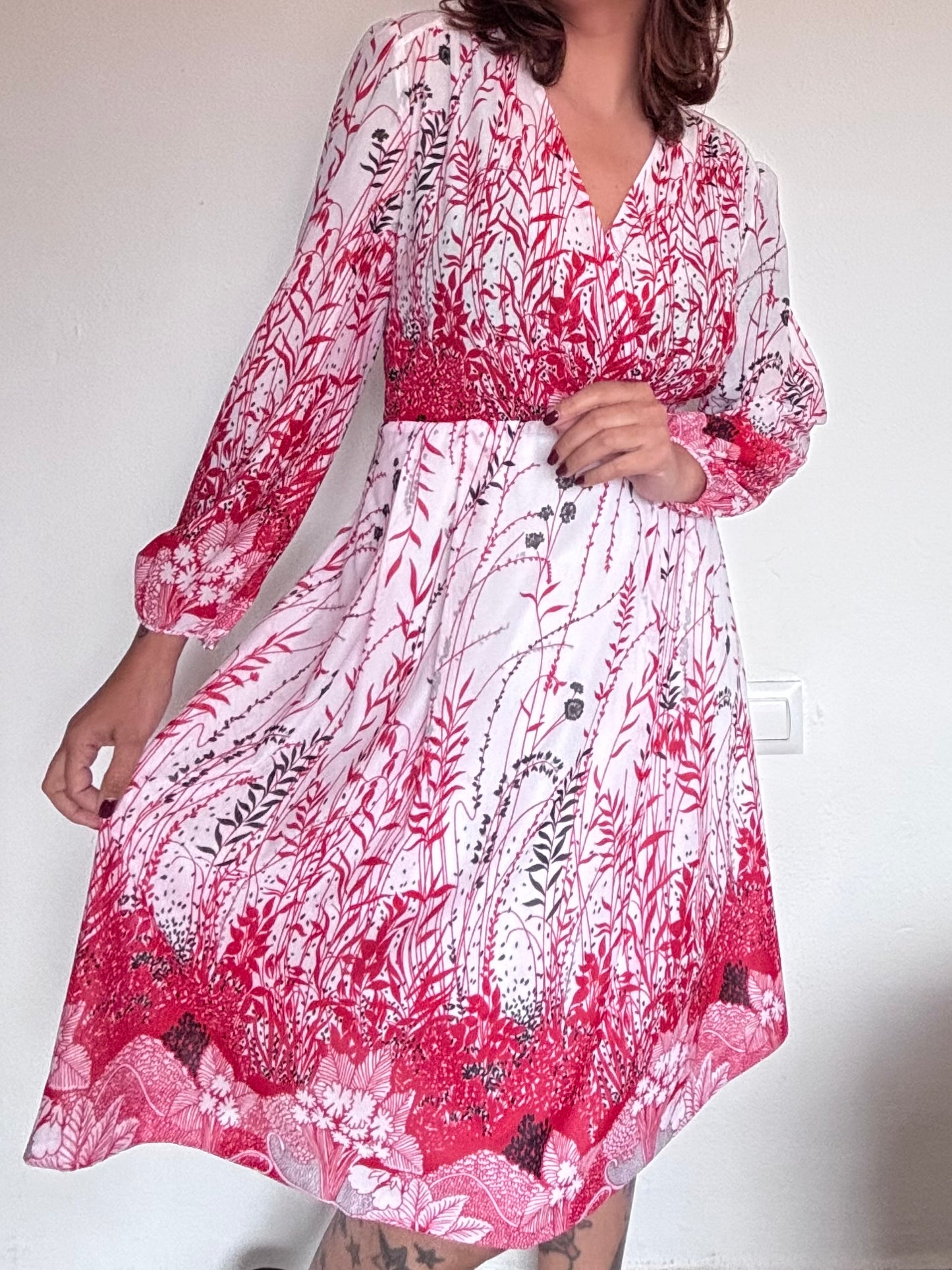 Vestido 70s Japonés Kimiko