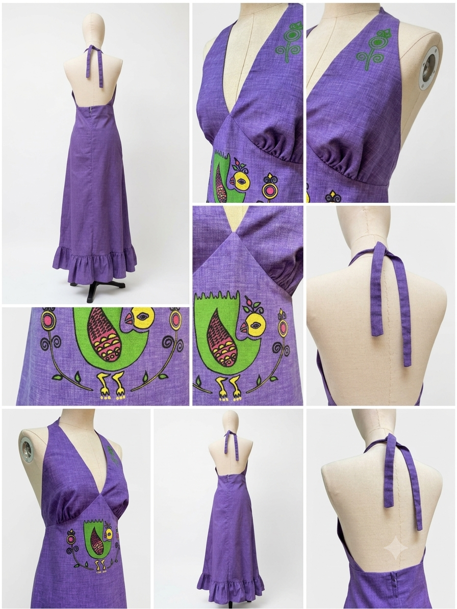 Vestido 1970s Liberty House- Archivo