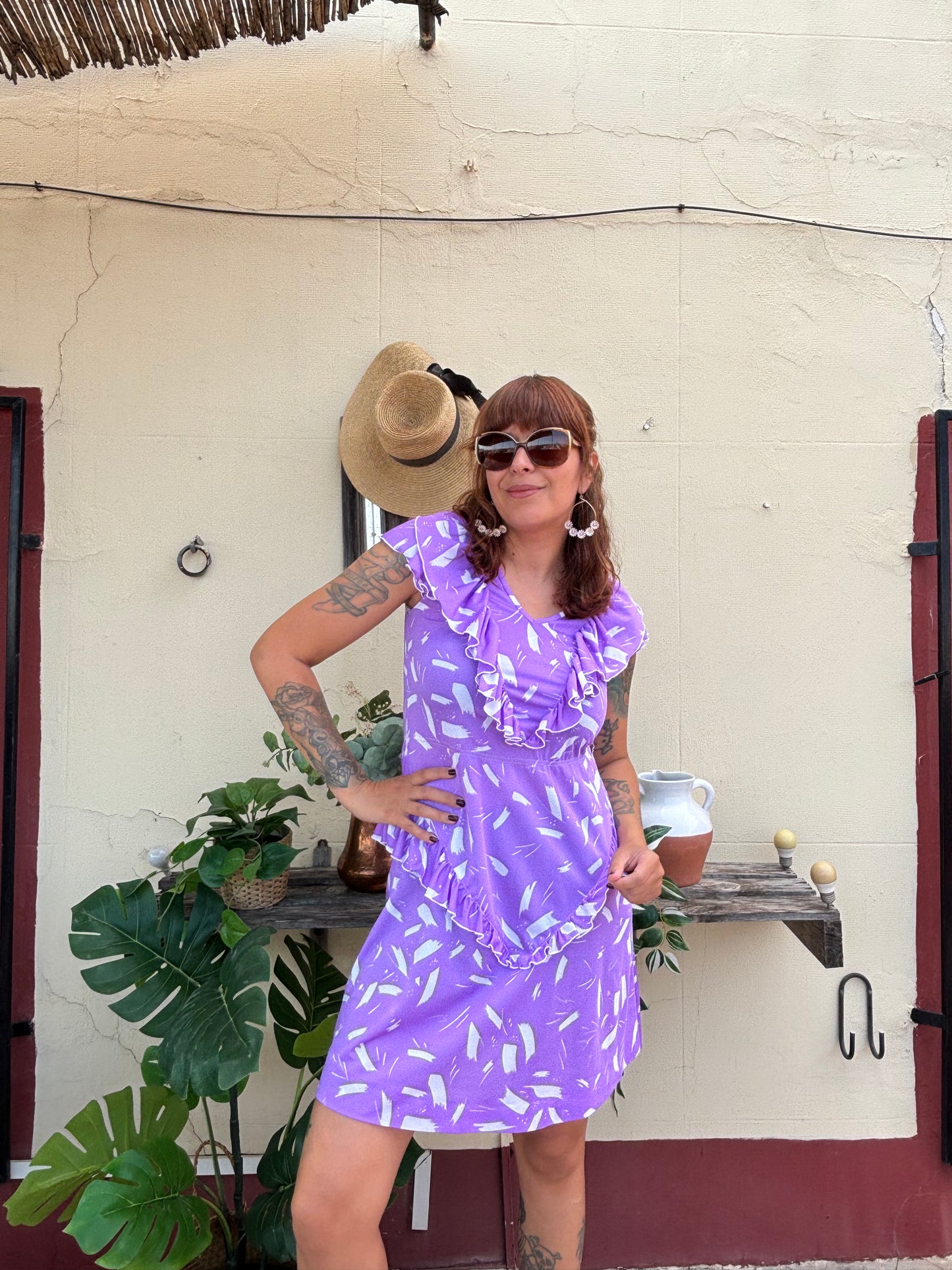 Vestido 1970 Ráfagas