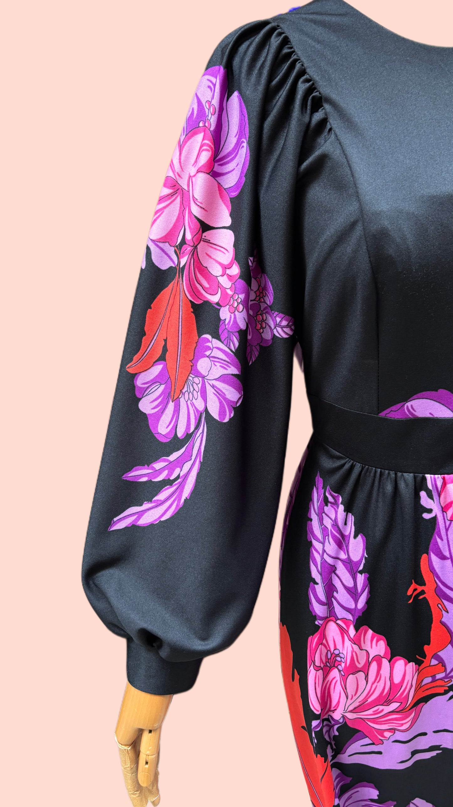 Vestido 70s Vera Mont Paris