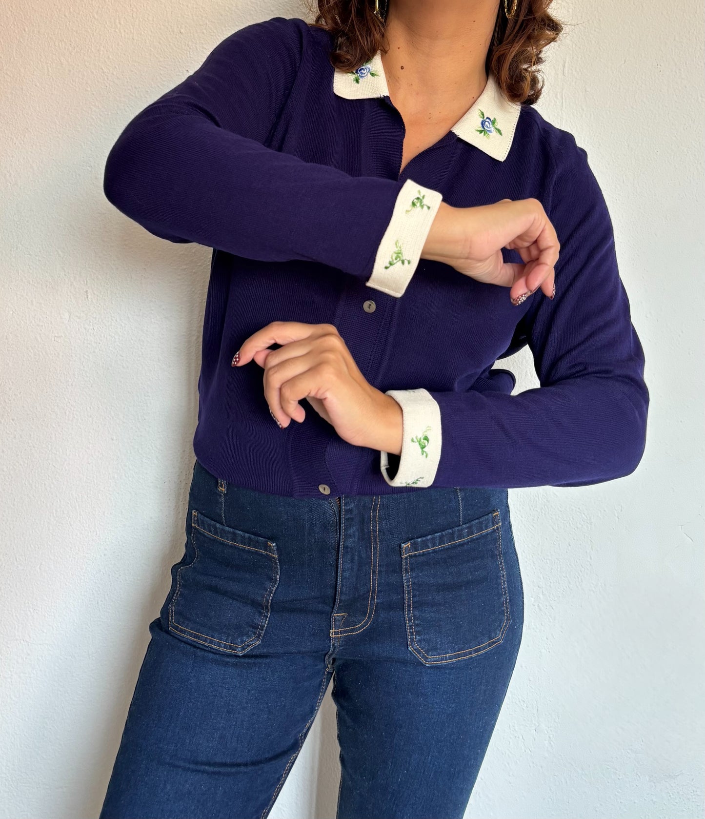 Cárdigan 70s Leacril