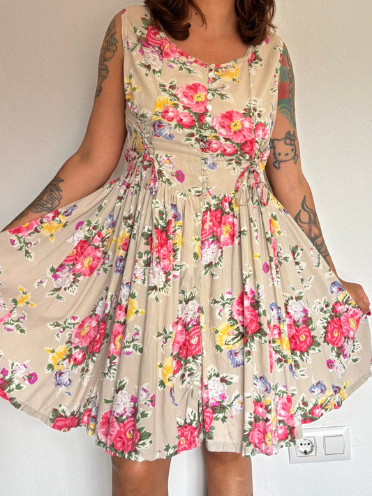 Vestido 1980s Janine