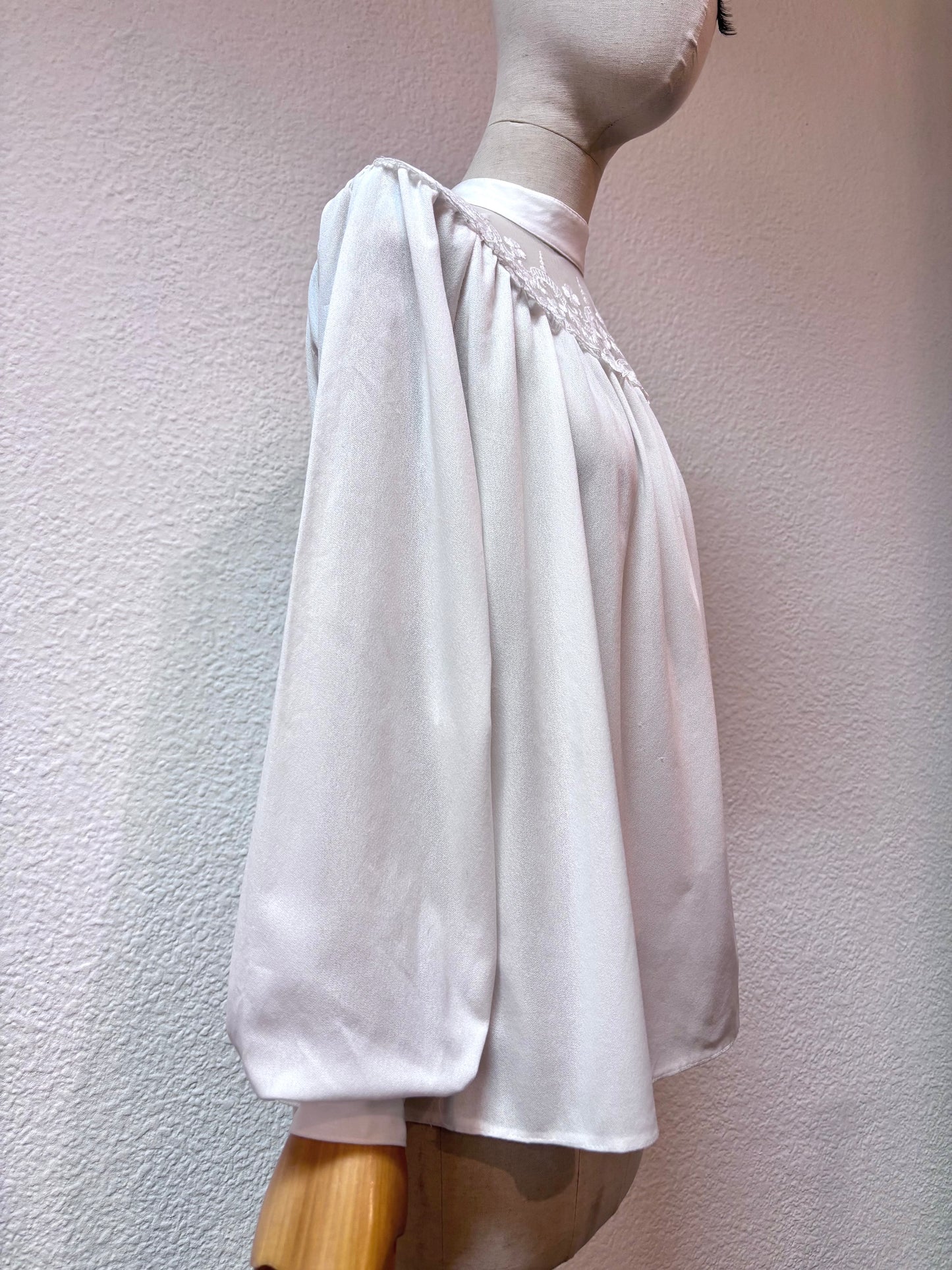 Camisa 70s Blanche