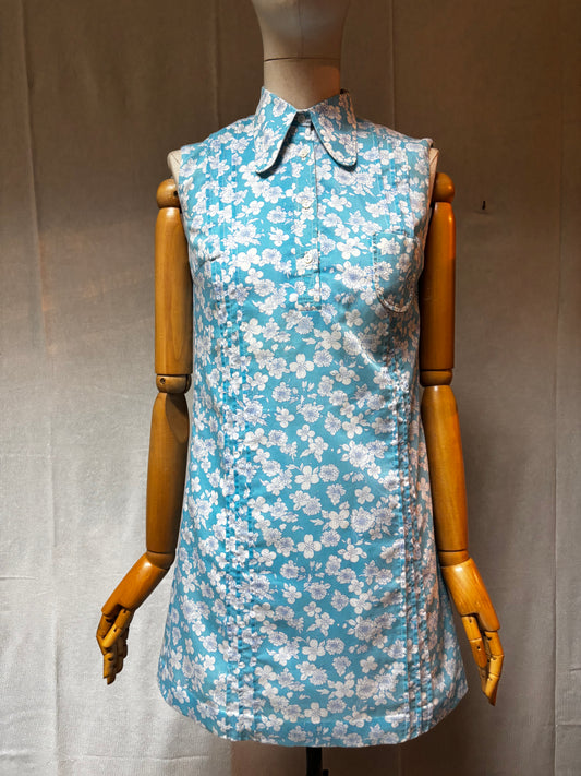 Vestido 60s Diolen Cotton