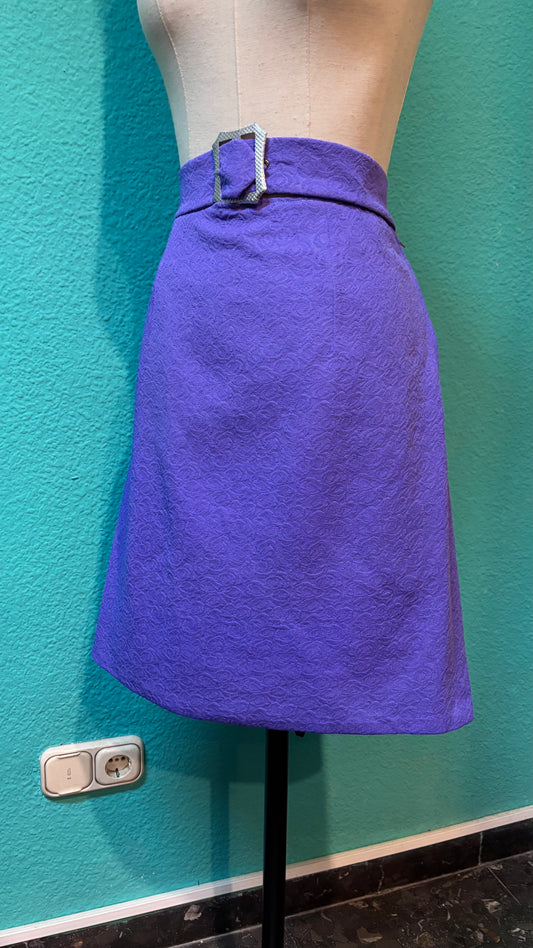 Falda 60s Violett