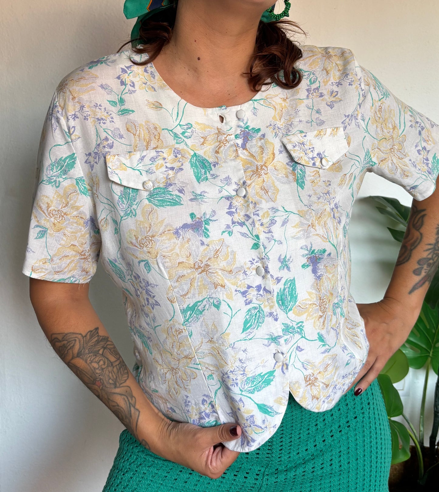 Camisa 80s Poetry