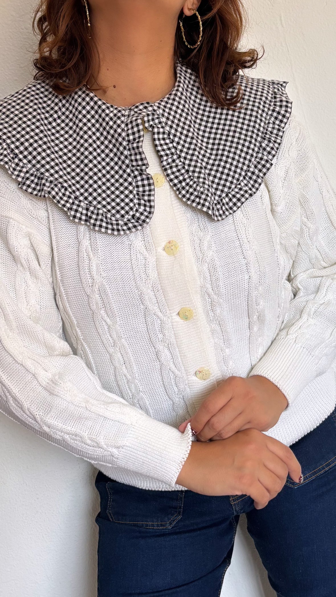 Cárdigan 80s Yakeli