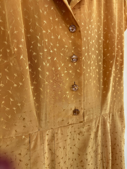 Vestido 70s Golden Lady