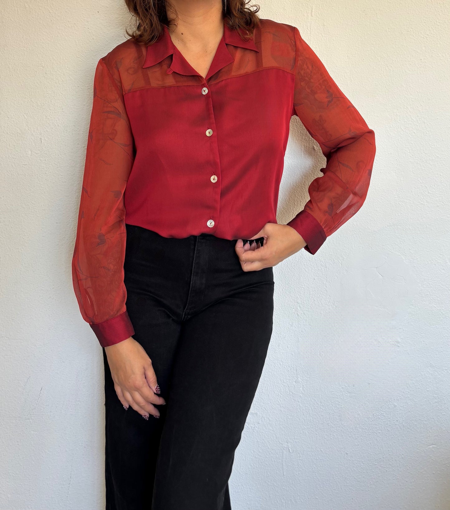 Camisa 80s Pierre Cardin