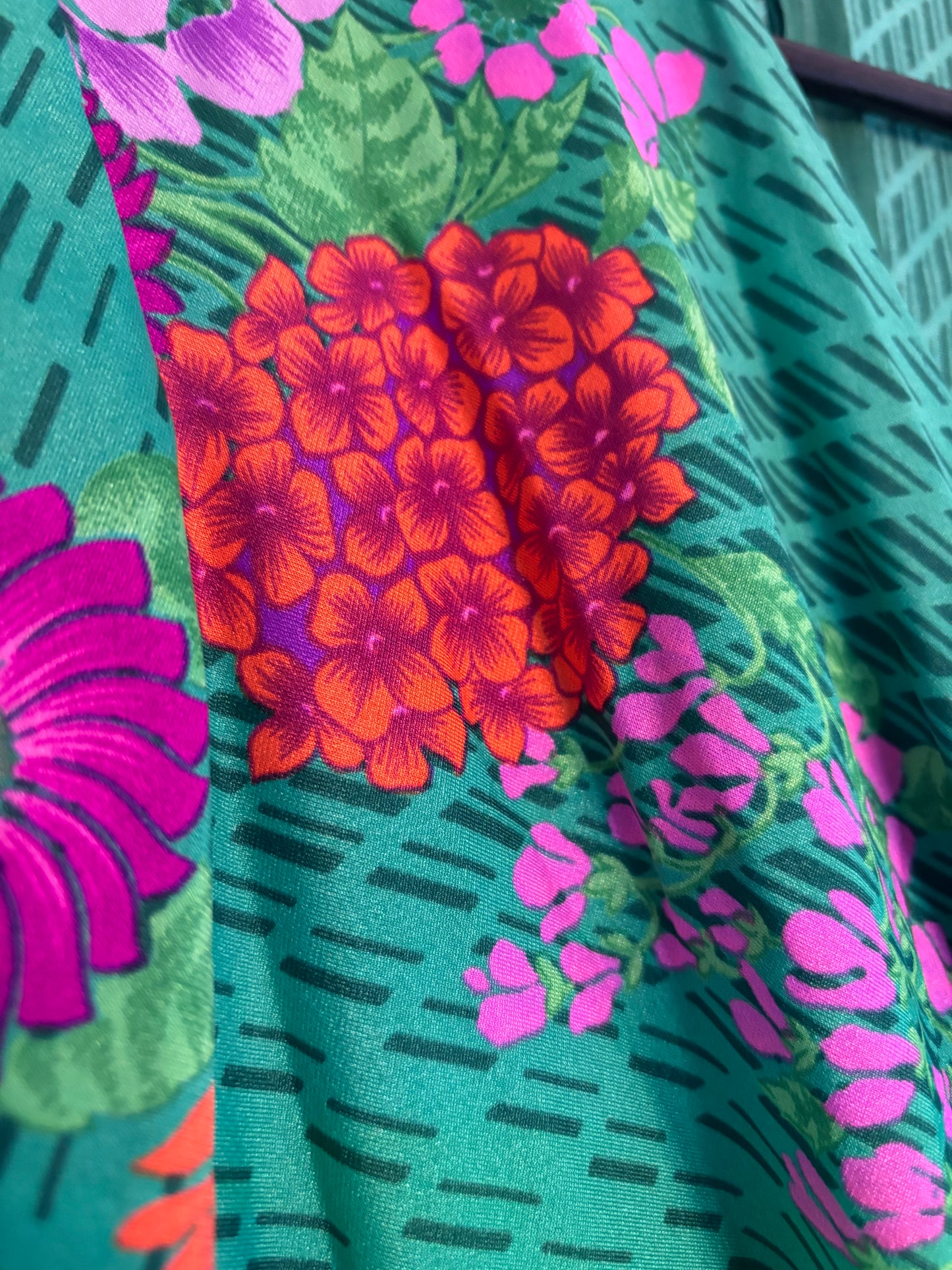 Vestido 70s Esmeralda