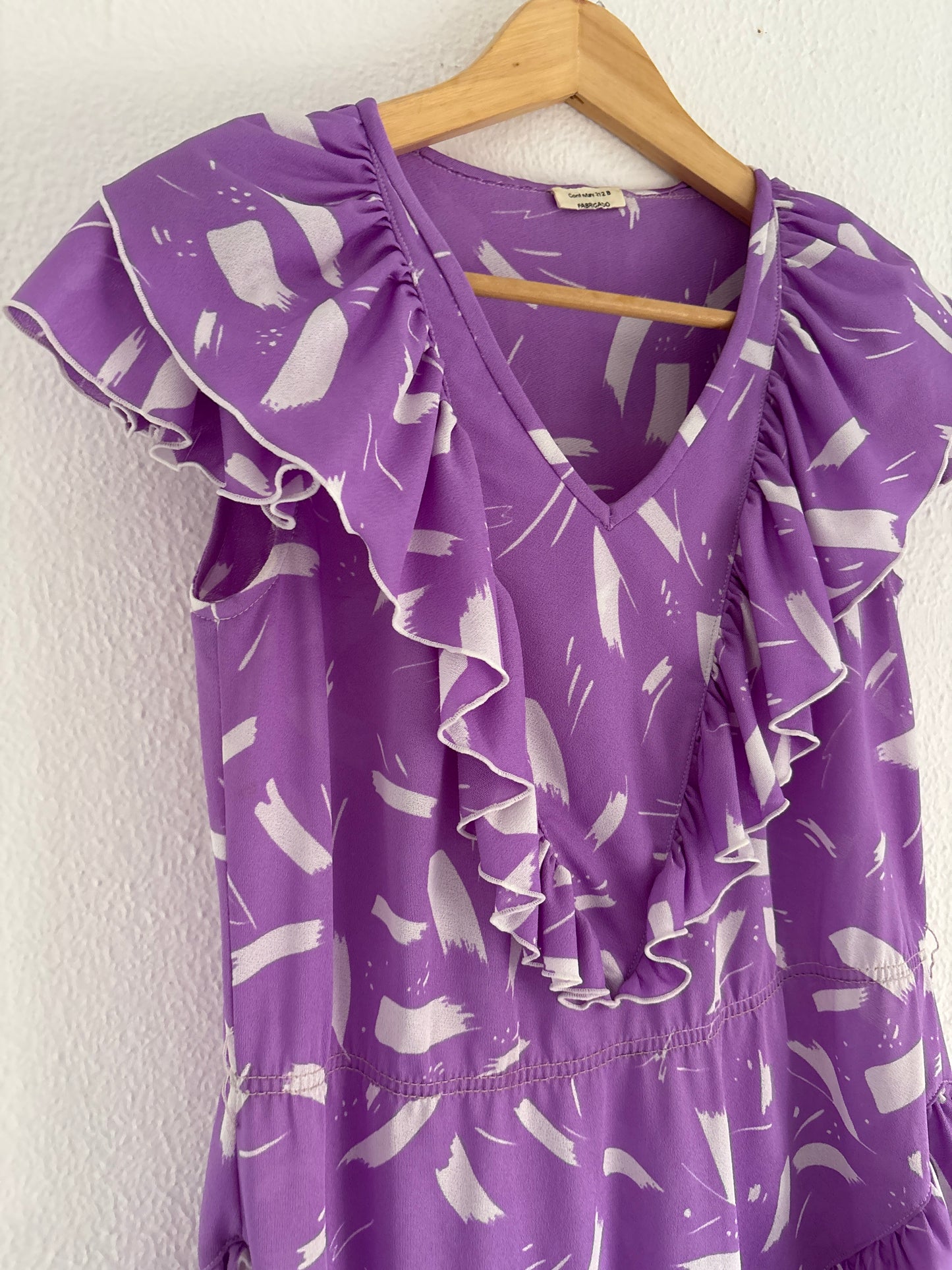 Vestido 1970 Ráfagas