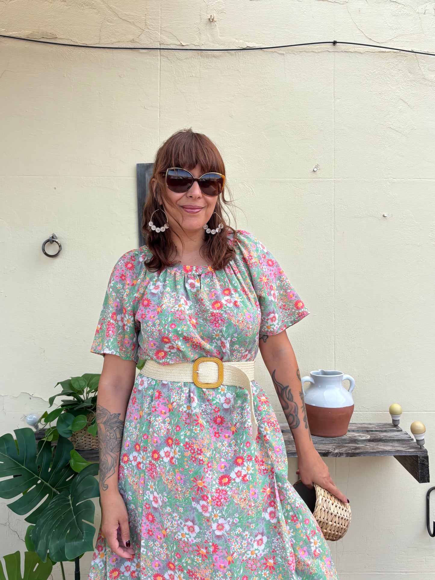 Vestido 1970s Toscana