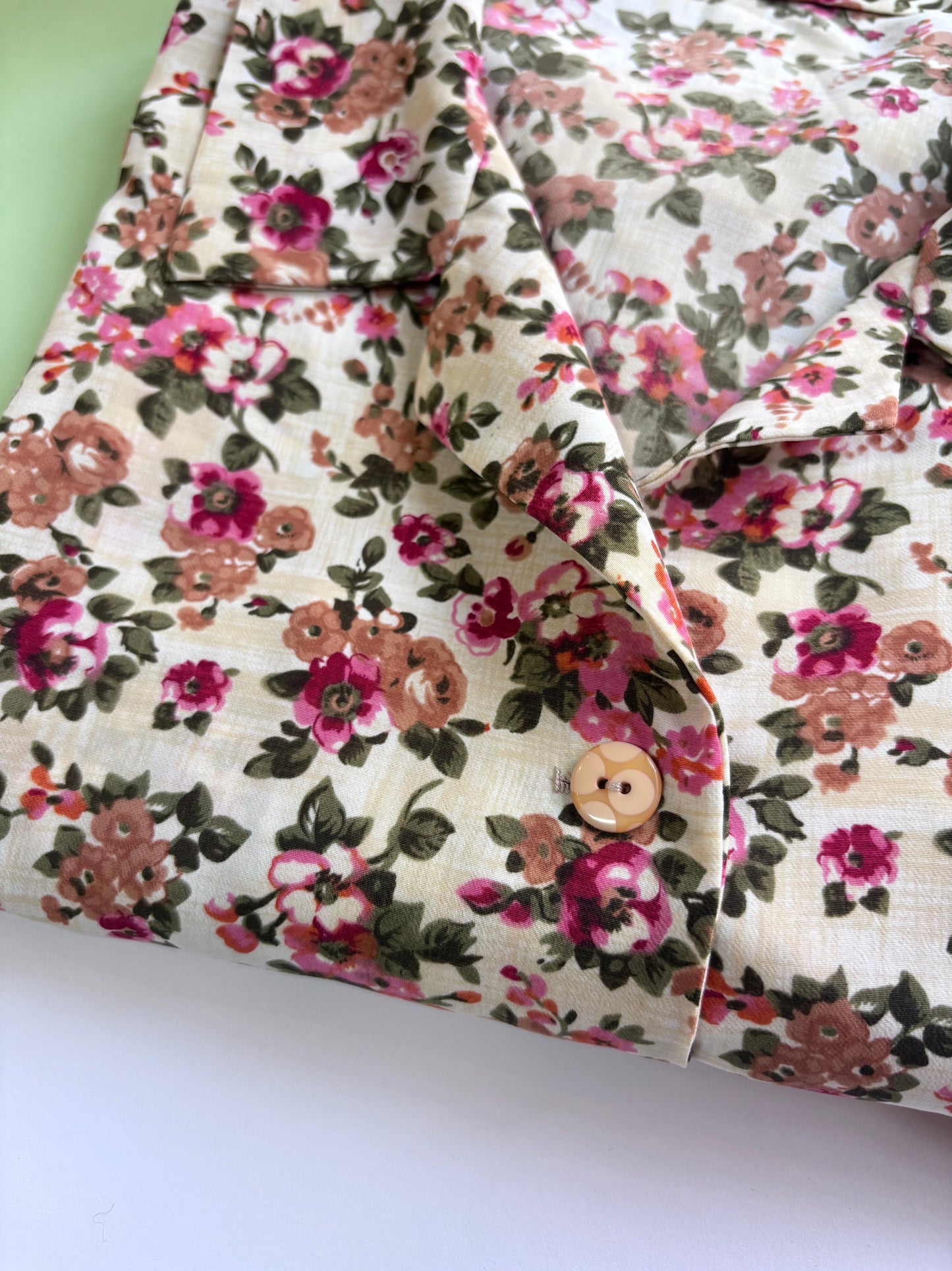 Camisa 80s Flora