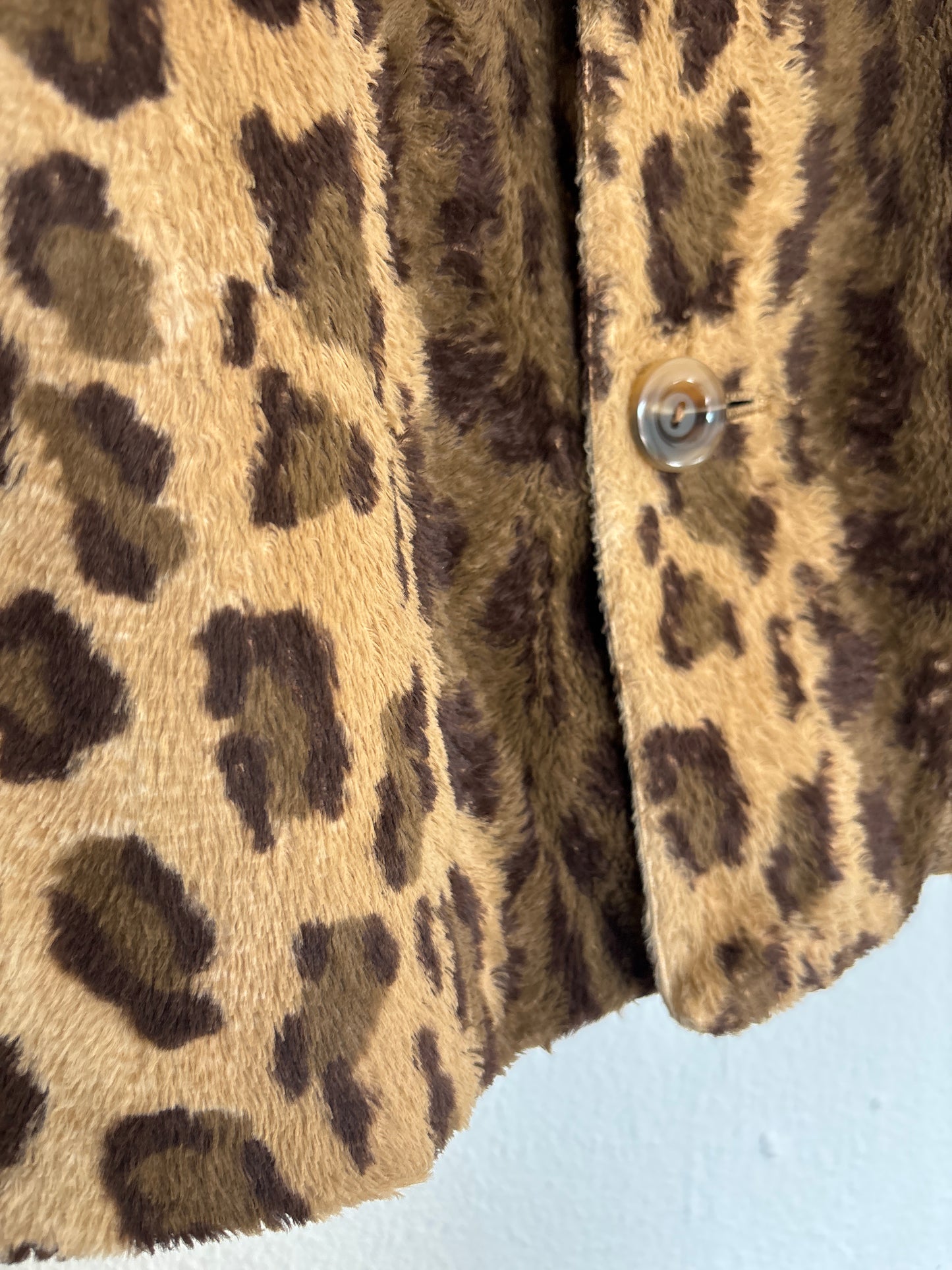 Abrigo Vintage Leopard