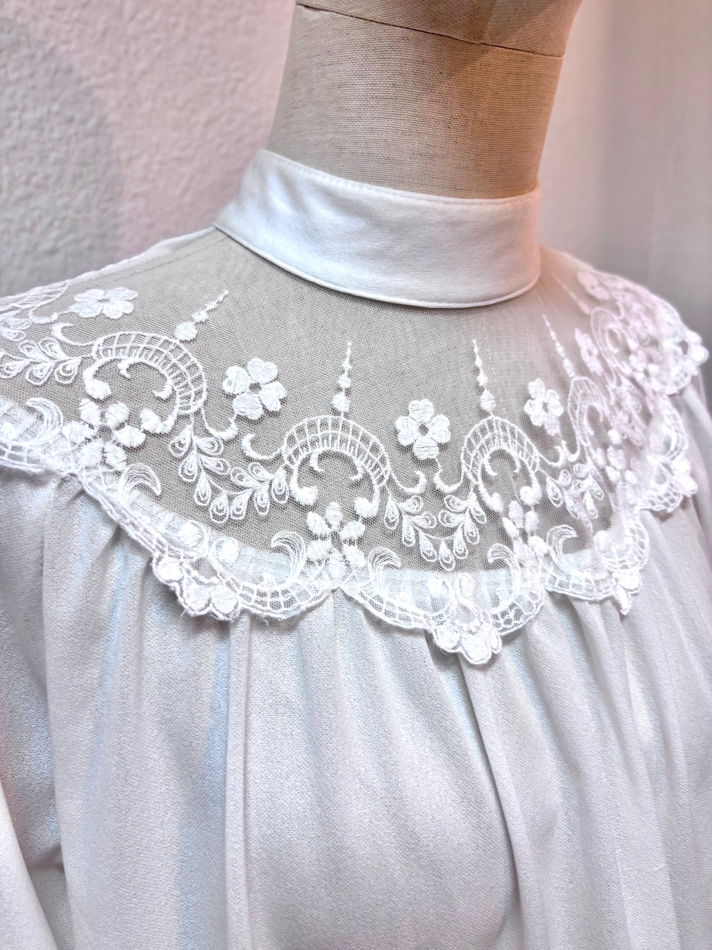 Camisa 70s Blanche