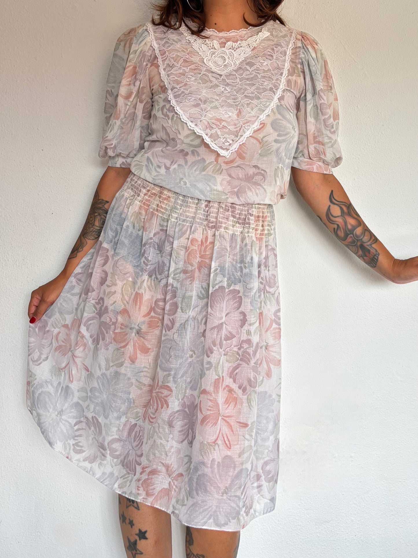 Vestido 1980s Magda