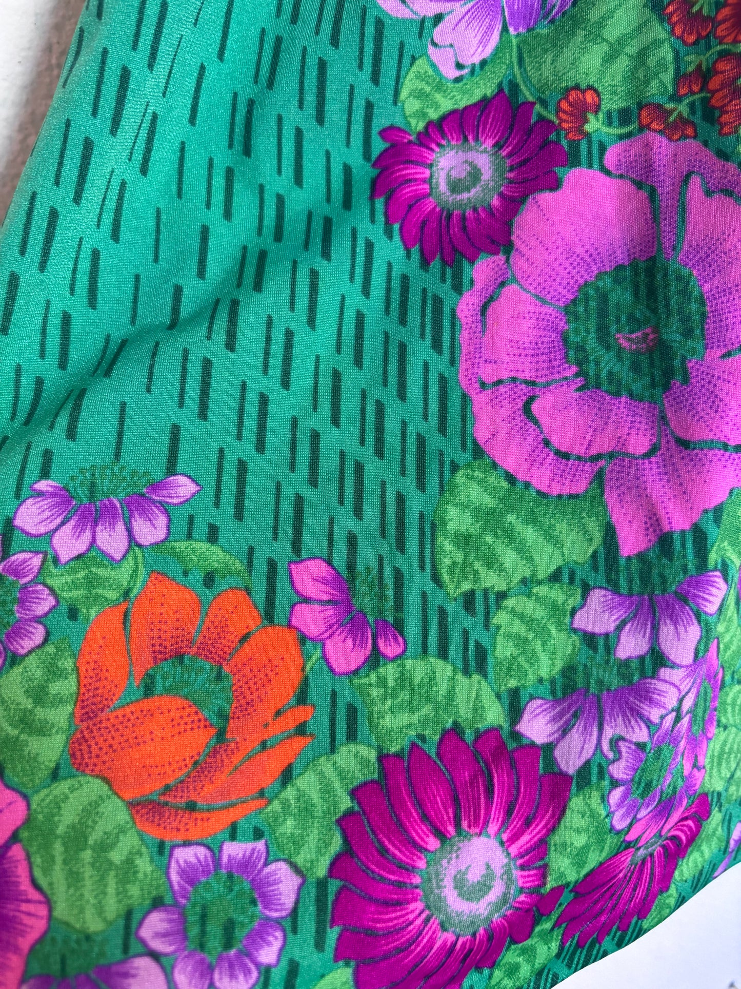 Vestido 70s Esmeralda
