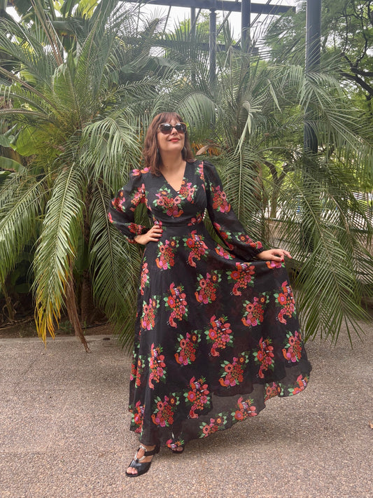 Vestido 1970s Birdy