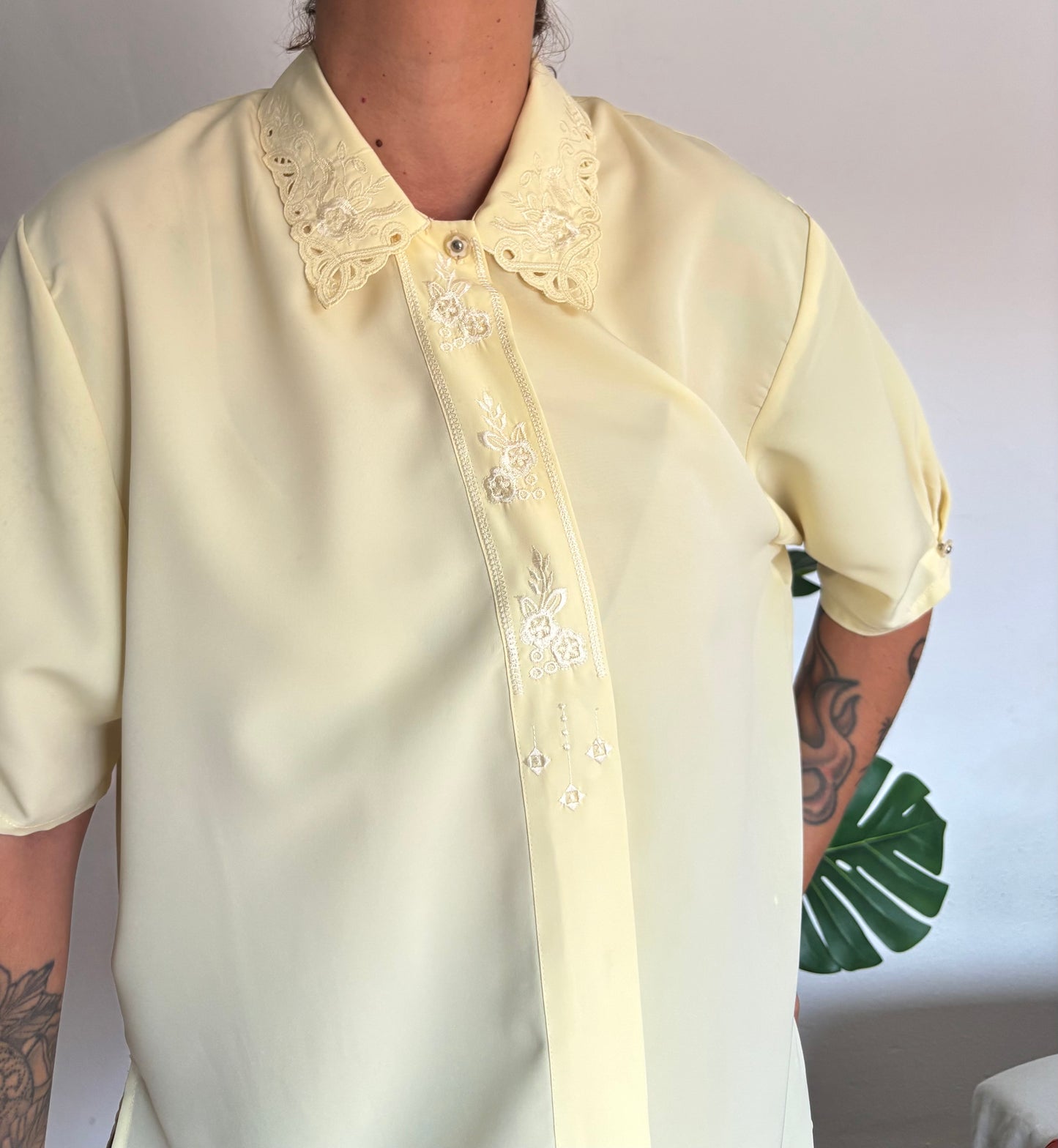 Camisa 80s Manteca