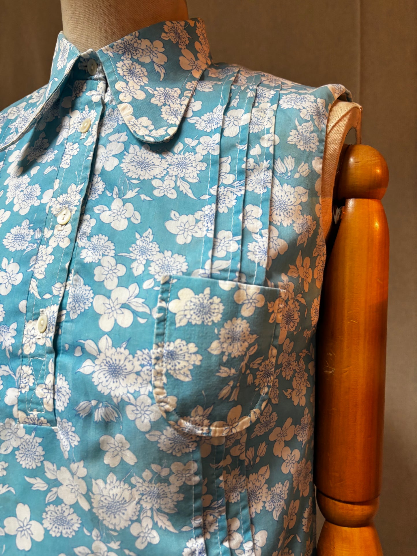 Vestido 60s Diolen Cotton