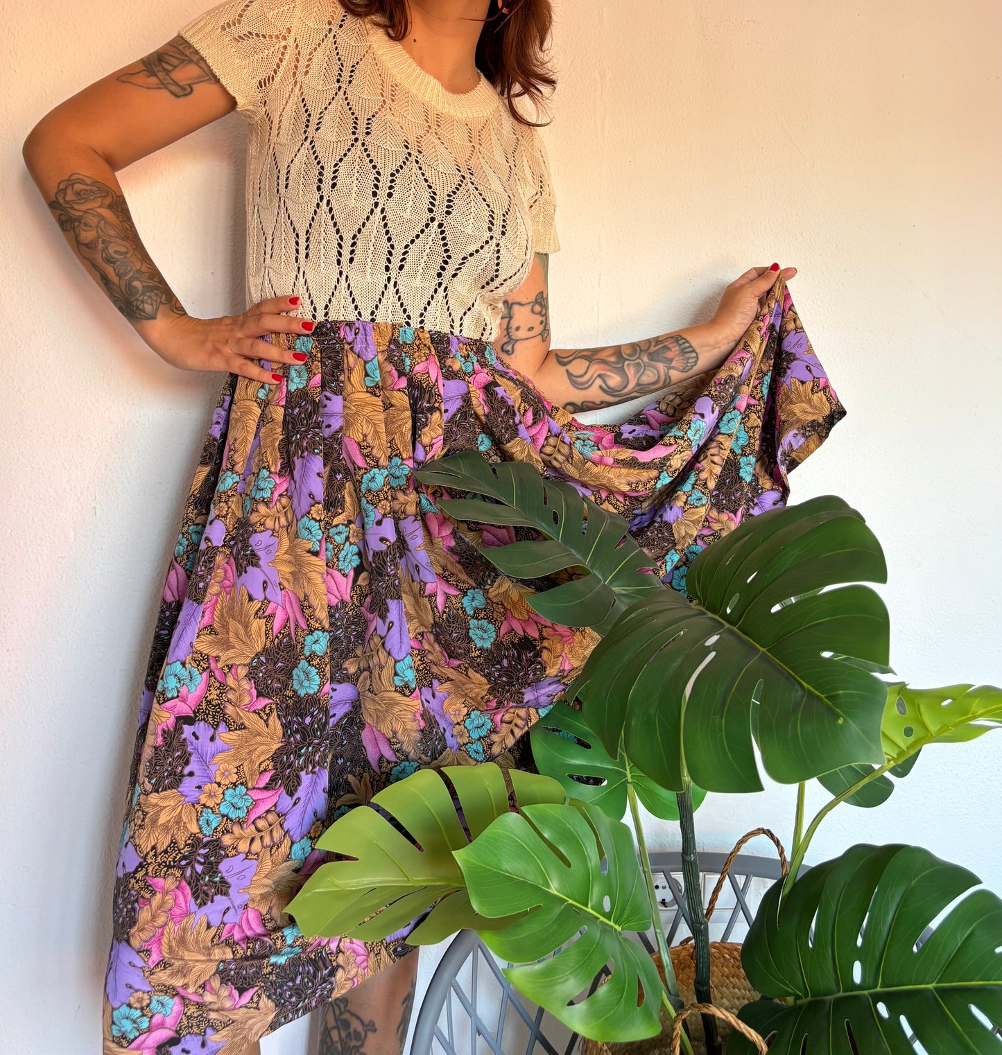 Falda 80s Leavy