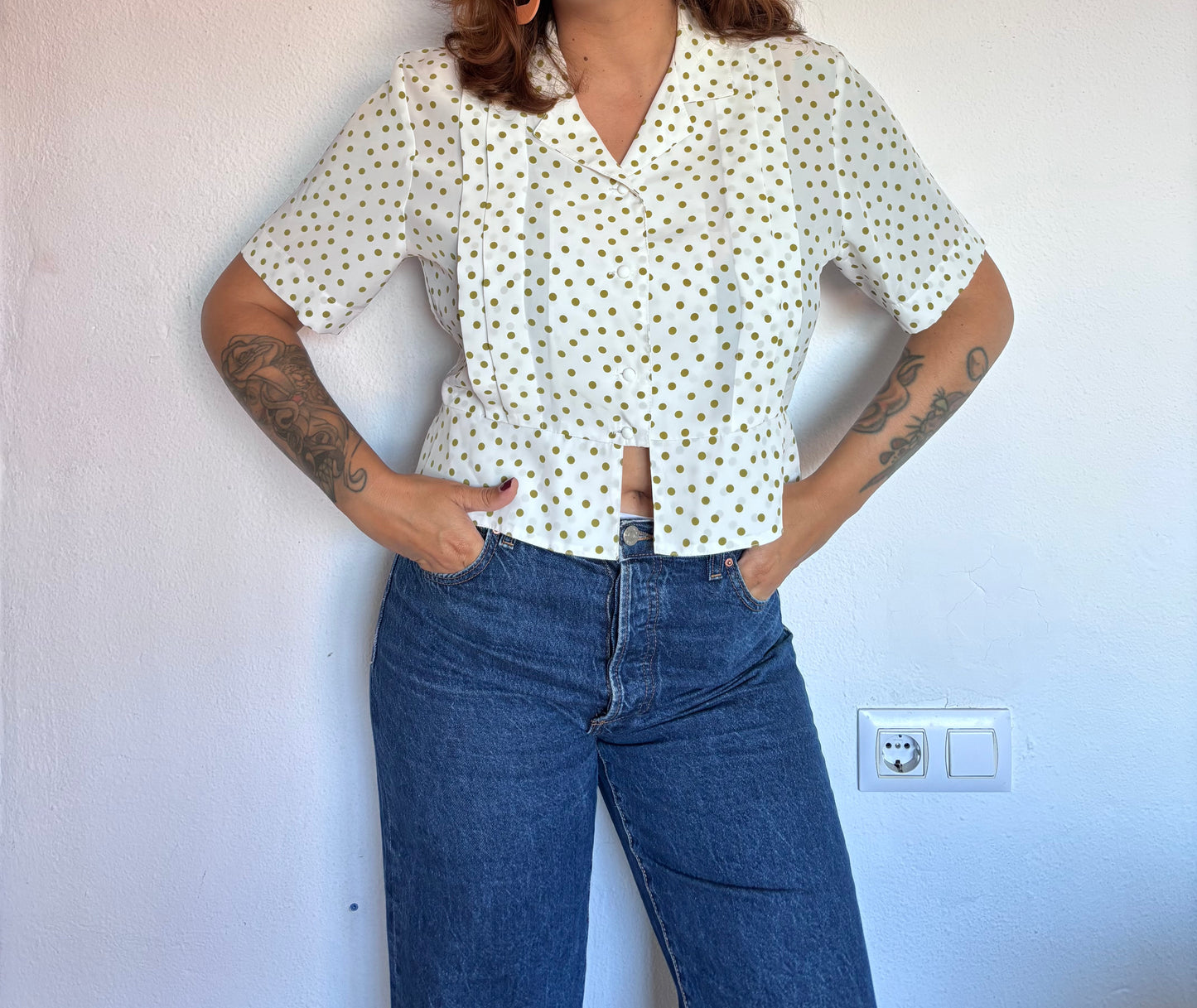 Camisa 70s Oliva