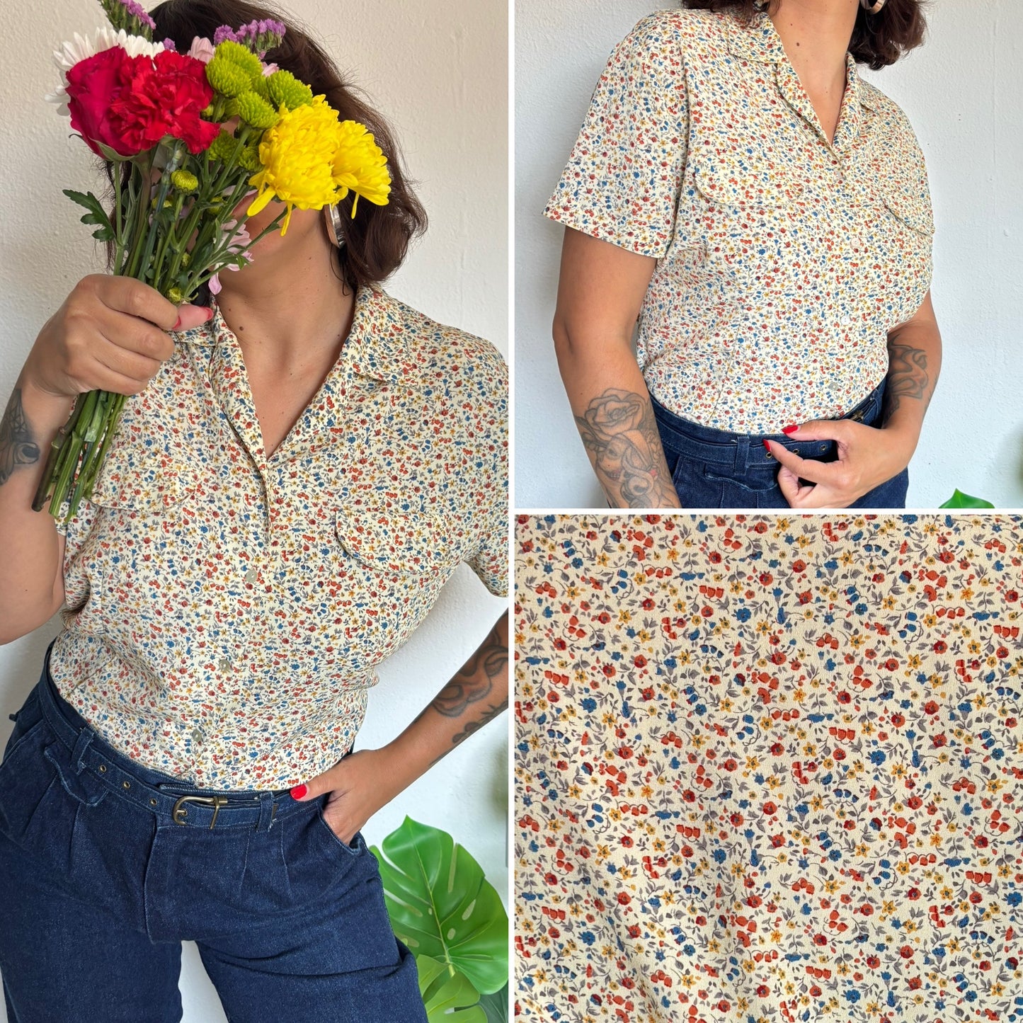 Camisa 80s Maryn