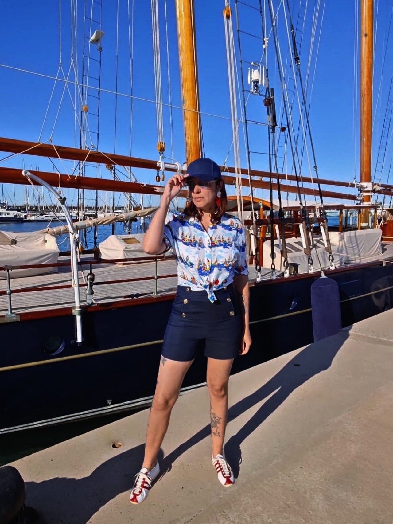 Camisa 80s Sailing