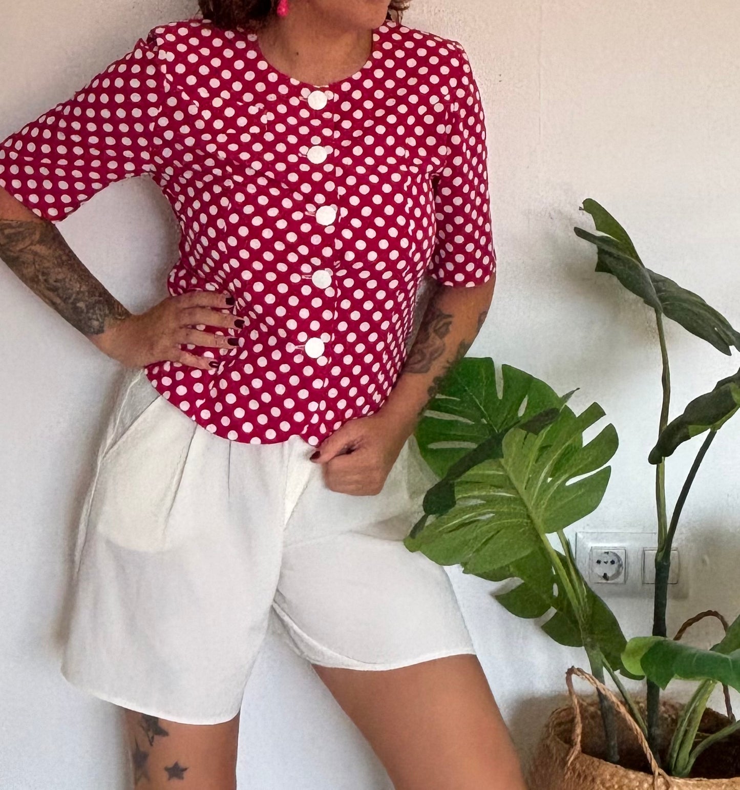 Camisa 80s Pretty Pink