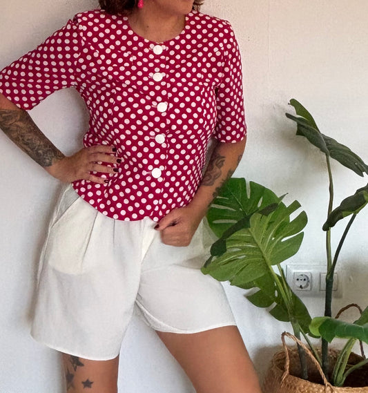 Camisa 80s Pretty Pink