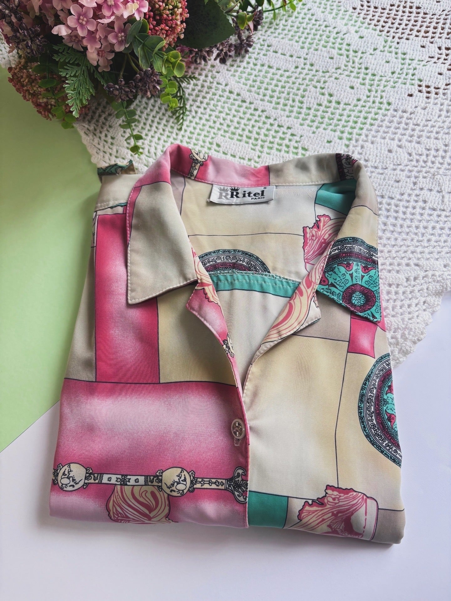 Camisa 80s Ritel Paris