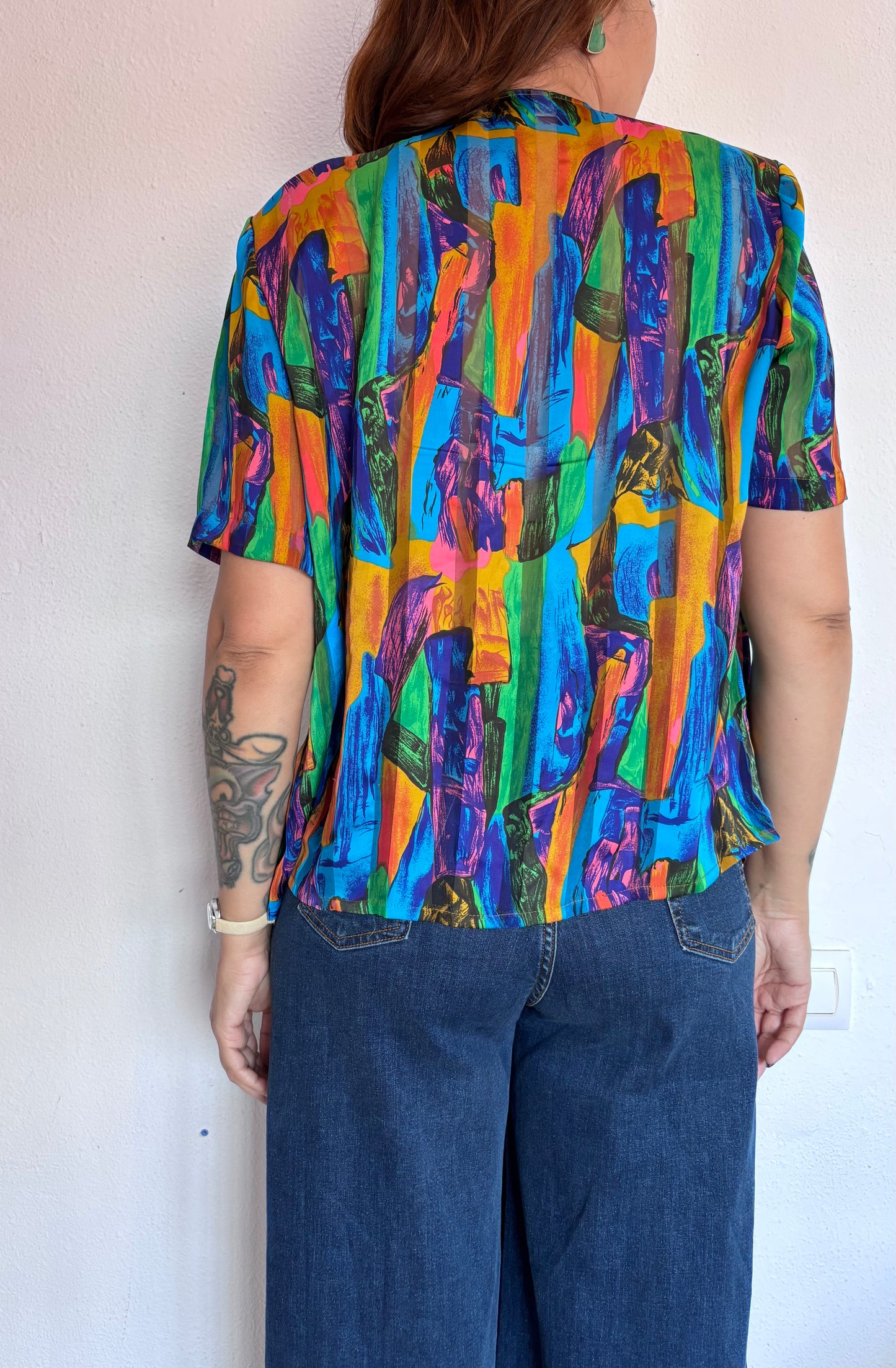 Camisa 80s Acuarela