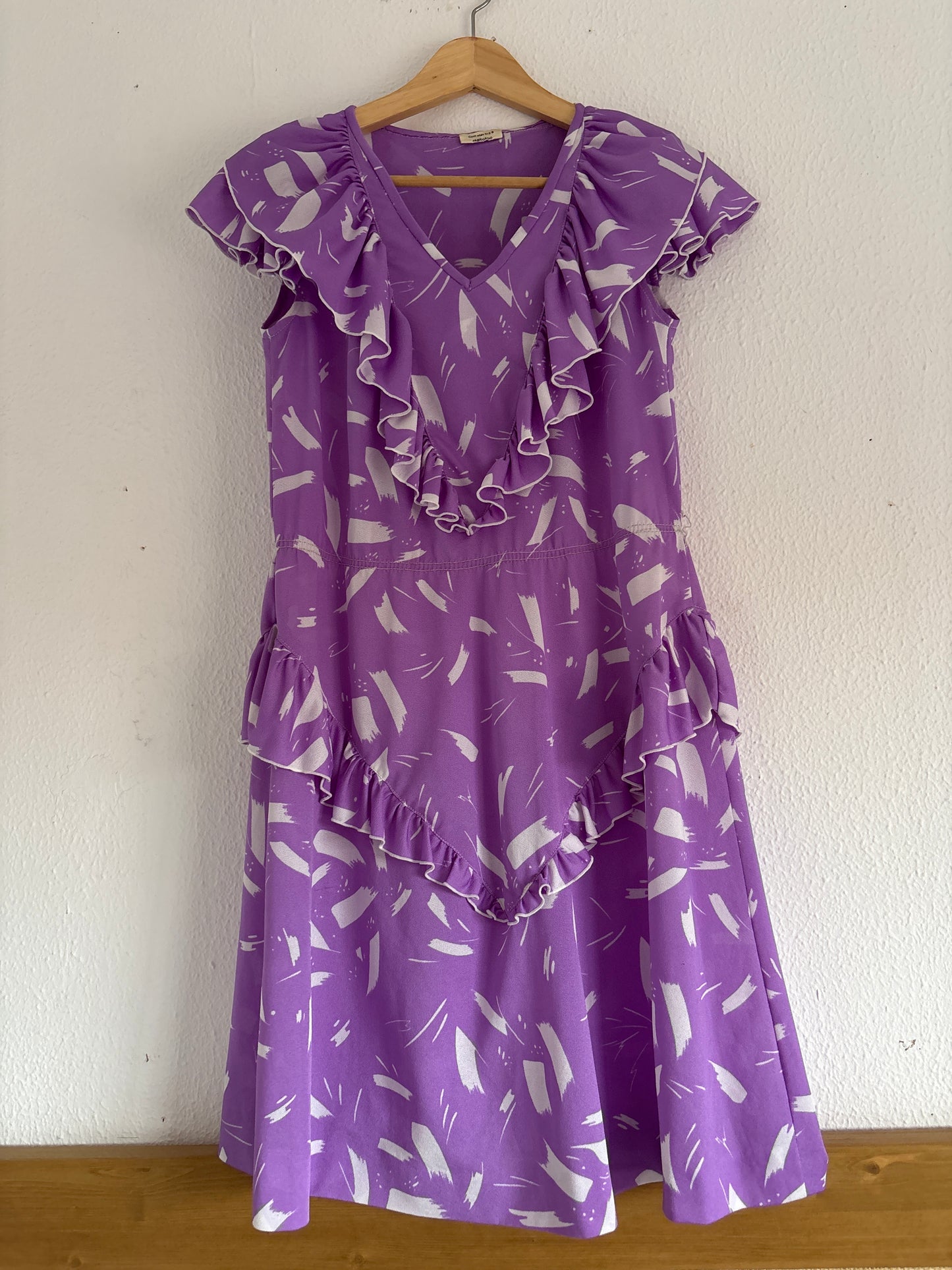 Vestido 1970 Ráfagas