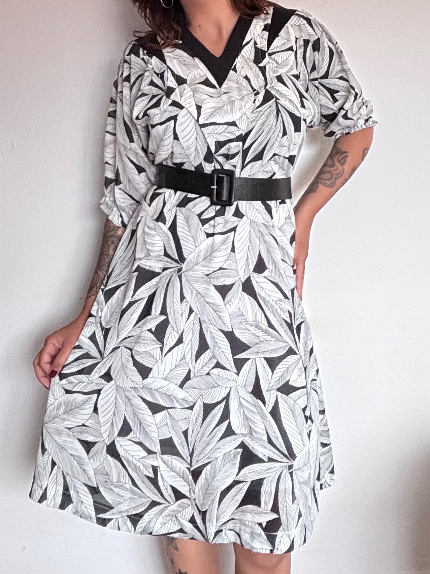 Vestido 80s Leavy