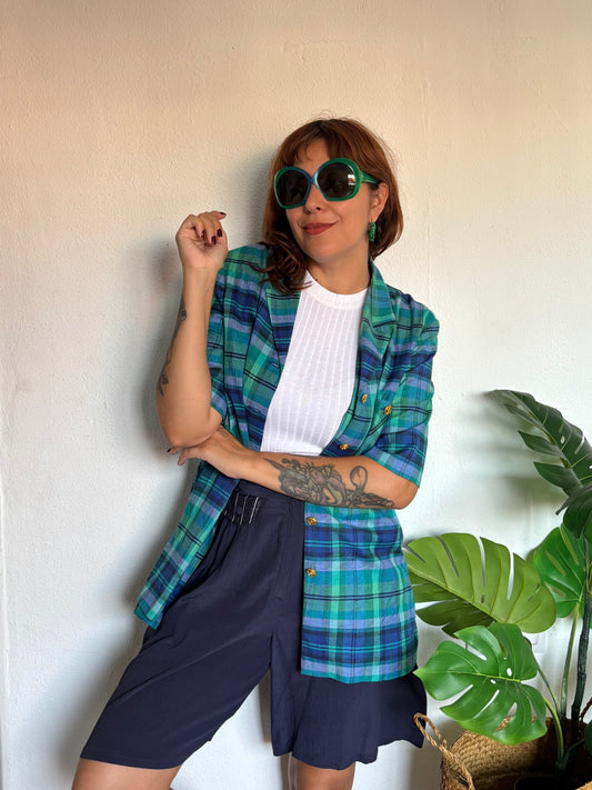 Camisa 80s Preppy